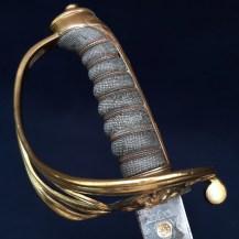 British 1845 Pattern Military Store Department Officers Sword, Col Herbert James Mills 13